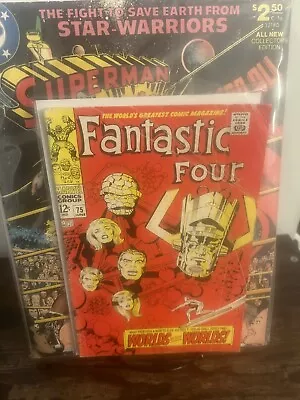 Fantastic Four #75 Galactus & Silver Surfer 1968 Vintage Stan Lee & Jack Kirby • $25