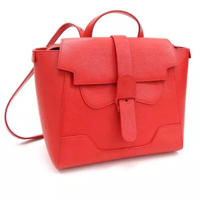 $478.73 • Buy SENREVE MAESTRA Red Bag Backpack W/Dust Bag Very Good Cond Shipping From Japan !