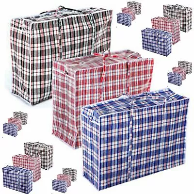 Extra Strong And Durable Laundry Bags Jumbo Shopping Moving Storage - UK Stock • £3.89