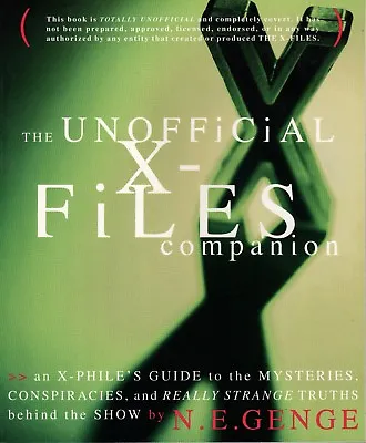 X-files The Unofficial X-files Companion Book • $6.99