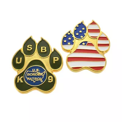 USBP Border Patrol K9 Dog Paw Challenge Coin Canine Handler CBP • $11.99