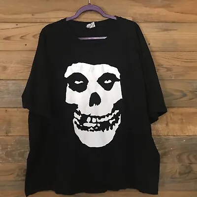 Misfits Skull Logo Men's Black T-shirt Size 3XL Doyle • $12.99