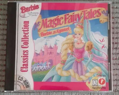 Barbie As Rapunzel Magic Fairy Tales  PC CD ROM  Mattel Media Jewel Case • £8