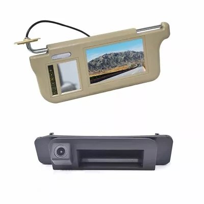 Sun Visor Rear Monitor Reverse Backup Camera For Mercedes Benz C Class W205 CLA • $159