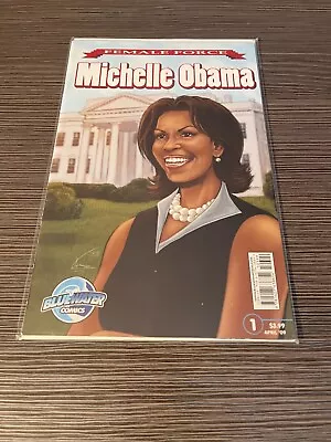 Female Force Michelle Obama #1 (Bluewater Productions April 2009) • $25