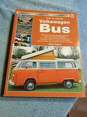 How To Restore Volkswagen Bus Workshop Restoration Manual VGC FREE POST VW Bay • $37.88