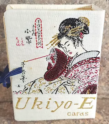 Vintage Ukiyo-E Playing Card Decks In Original Box  • $30