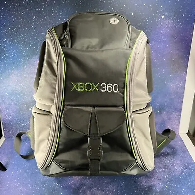Microsoft Xbox 360 Consol Backpack Travel Carrying Case Bag .CASES EMPTY • $27