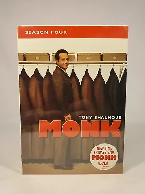 Monk - Season 4 (DVD 2006 4-Disc Set) New - Still Sealed • $3