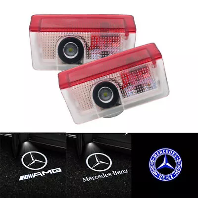 $15.11 • Buy 4Pcs Logo LED Door Courtesy Light Ghost Shadow Laser Projector For Mercedes-Benz