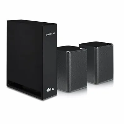 LG Electronics SPK8-S 2.0 Channel Sound Bar Wireless Rear Speaker Kit (Black) • £175