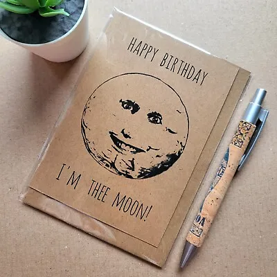 Funny Mighty Boosh Birthday Card - I'm The Moon! • £2.99