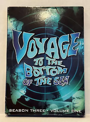 Voyage To The Bottom Of The Sea Season 3 Vol 1 DVD 2009 Very Good Condition • $6