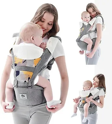 Baby Carrier  Multifunction Baby Carrier Hip Seat (Ergonomic M Position) 3-36 • £25.10