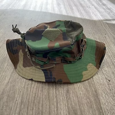 M81 WOODLAND UX PRO  Summer Tactical Vented Boonie Hat NIR Compliant • $26.99