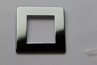 £2.69 • Buy  Crabtree Die Cast Polished Chrome Cover Plate With 50x50mm Aperture 