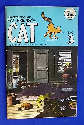 Fat Freddy's Cat 3: Gilbert Shelton UK Underground Digest-sized.  50p  1st. VFN • £10