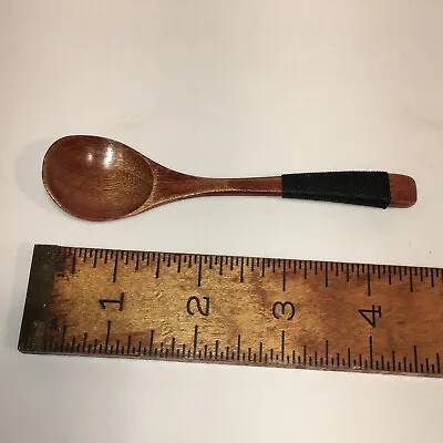 Vintage Teak Spoon Handmade Wood Mid-century Modern Mcm Antique Wrapped • $8.99