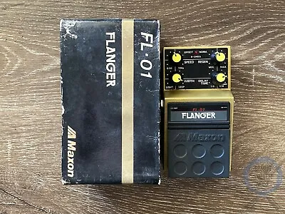 Maxon FL-01 Flanger Made In Japan 1980's Original Boxing Vintage Effect • $119.03