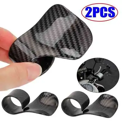 2× Black Motorcycle Cruise Control Throttle Assist Wrist Rest Aid Grip Universal • $6.82