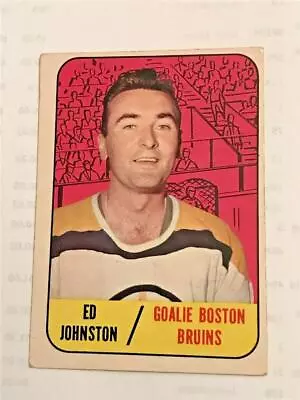 1967-68 Topps #96 Ed Johnston • $9.99