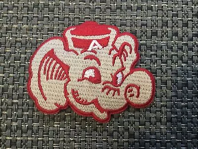 Alabama Crimson Tide Vintage EMBROIDERED IRON ON PATCH 2.5” X 2” • $6.69