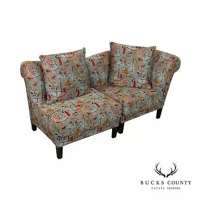 RJones Contemporary Two-Piece Chaise Or Sofa • $965