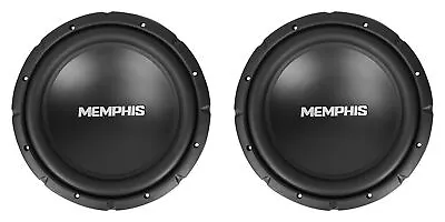 2 Memphis Audio SRX1240 12  SRX Car Subwoofers Subs 500w Peak / 250w RMS / 4 Ohm • $139.90