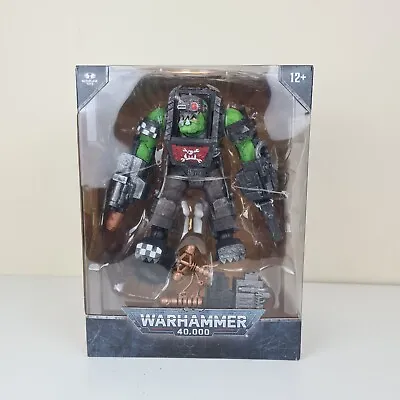 McFarlane Toys - Warhammer 40000 Ork Big Mek Megafig Action Figure • £19.99