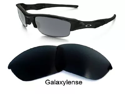 Galaxy Replacement Lens For Oakley Flak Jacket Sunglasses Iridium Black Polarize • $5.33