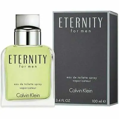 Calvin Klein Eternity For Men 100ml Edt Spray - New Boxed & Sealed - Free P&p • £41.95