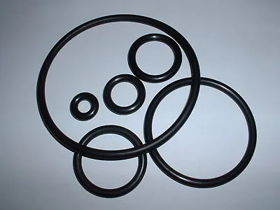 6mm Extra Thick Metric Nitrile Nbr Black Rubber O Ring Seals 10mm To 110mm I.d. • £5.49