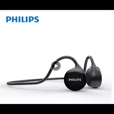 Philips TAA1609 Wireless Earphone Bluetooth 5.3 Bone Conduction Headphone HD MIC • $94.99