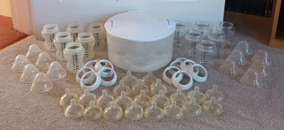 £16 • Buy Tommee Tippee Microwave Steriliser & Baby Bottle Bundle
