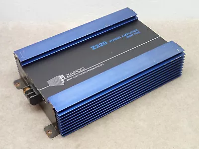 Zapco Z220 Vintage Old School Power Amplifier Damaged Project • $138.71