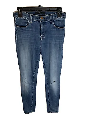 J Brand Maria Mid Rise Skinny Jeans Ingenue Medium Wash Womens Size 27 • $29.95