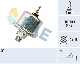 FAE 14730 Transmitter Unit Oil Pressure For Mercedes-Benz Puch • $65.90
