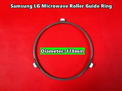 Samsung Panasonic Microwave Oven Roller Guide Ring Turntable Support 178mm (D31) • $13.11