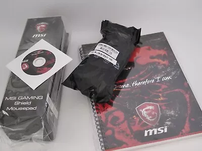 MSI Gaming Mouse Pad Mousepad Mouse (wire) Notebook Notepad - All New • $50