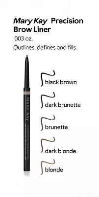 Mary Kay Precision Brow Liner ~ Black Brown ~ Smear Smudge & Fade Proof! • $14.68