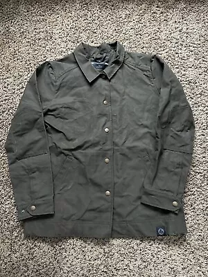 American Giant Mens Jacket Green Duck Canvas Heavy Workwear Size Medium • $119.99