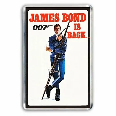 £2.25 • Buy  JAMES BOND ON HER MAJESTY'S SECRET SERVICE Movie Art JUMBO FRIDGE MAGNET 