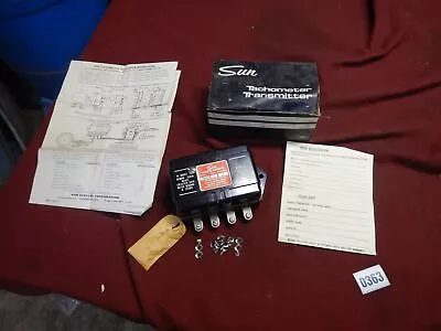 Vintage NOS 12v V8 Sun EB-9A Tach Transmitter 1173 In BOX 55-57 CHEVY FORD MOPAR • $149.99