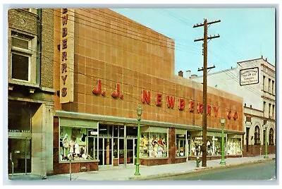 Hagerstown MD Postcard JJ Newberry Co. Family Store Street Scene C1950's Vintage • $29.95