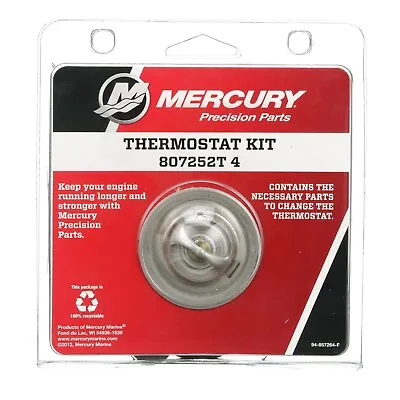 Mercury Mercruiser Quicksilver Replacement 140 Degree Thermostat Kit PN 807252T4 • $47.95