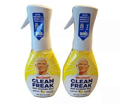 (2-pack) Mr. Clean Freak Multi Surface Deep Cleaning Mist Lemon Zest 16oz Spray • $23.98