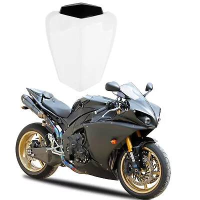 Rear Seat Cover Cowl For Yamaha YZF R1 2009-2014 2011 2010 Fairing White BK • £56.15