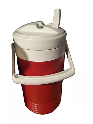 Igloo 1 Gallon Cooler NEW Beverage Drink Water Dispenser Red White Vintage  • $27.99