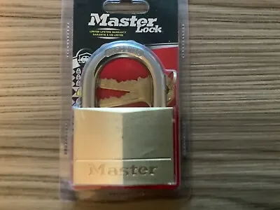 Padlock Master-Solid Brass Body 40mm Keyed 2- (70mm) • £13