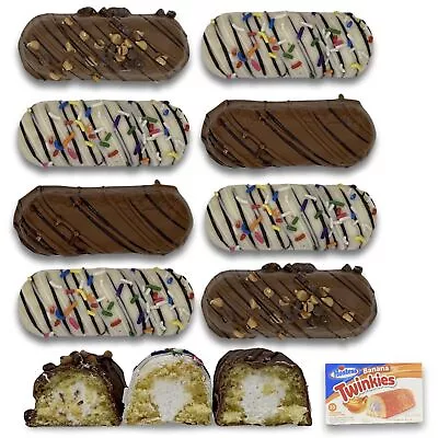 Carlotta's Chocolate Covered Banana Twinkies Snack Cakes | Individually Sealed | • $24.84